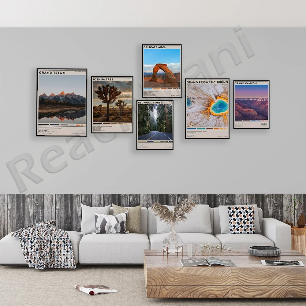 Плакат национальных парков ReachMani