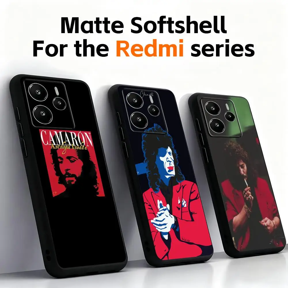 Фото Чехол для телефона Hot Star C-Cama-ron DelaIslas для Xiaomi Redmi 14C 13C 12C Note15 14 13 12 11 Pro Plus S, мягкий черный чехол для телефона №1