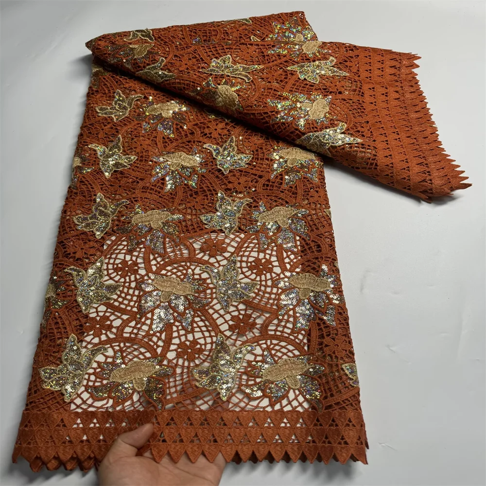 Кружевное полотно из хлопка FT93