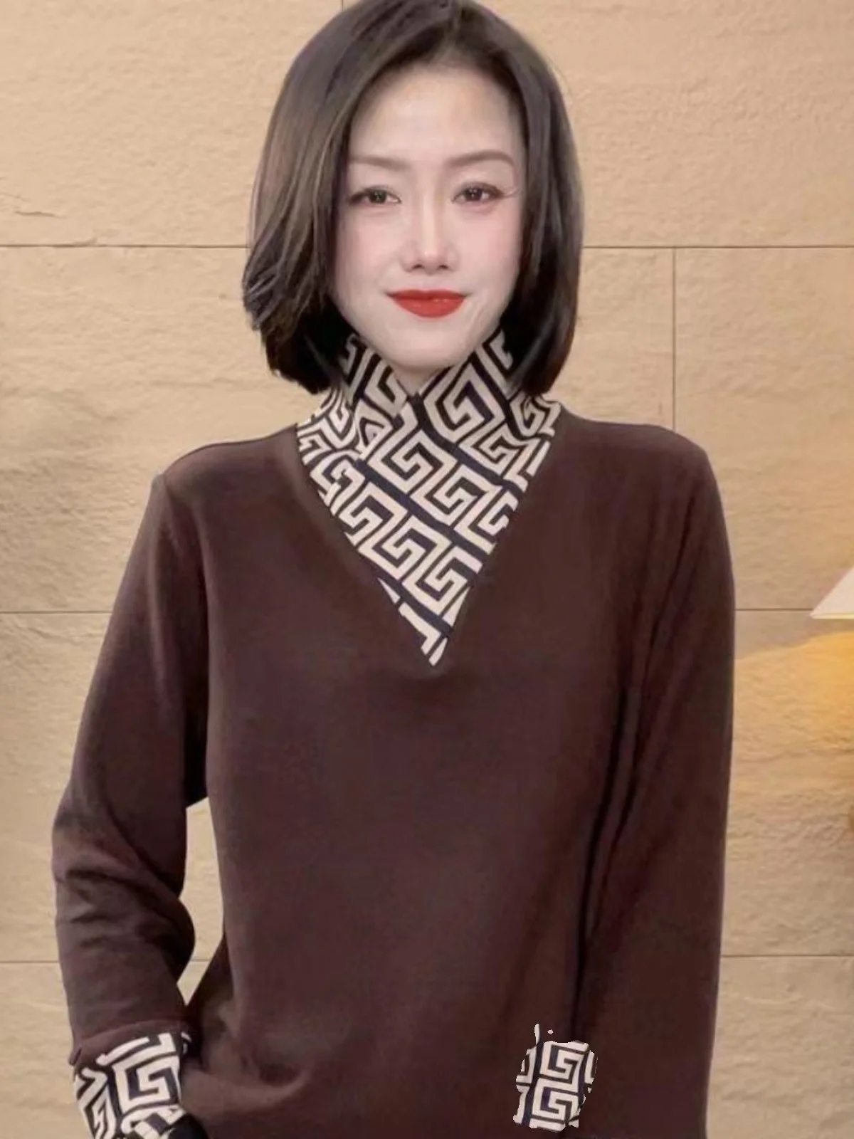 Двусторонняя нижняя рубашка больших размеров Dralon для женщин новинка 2024