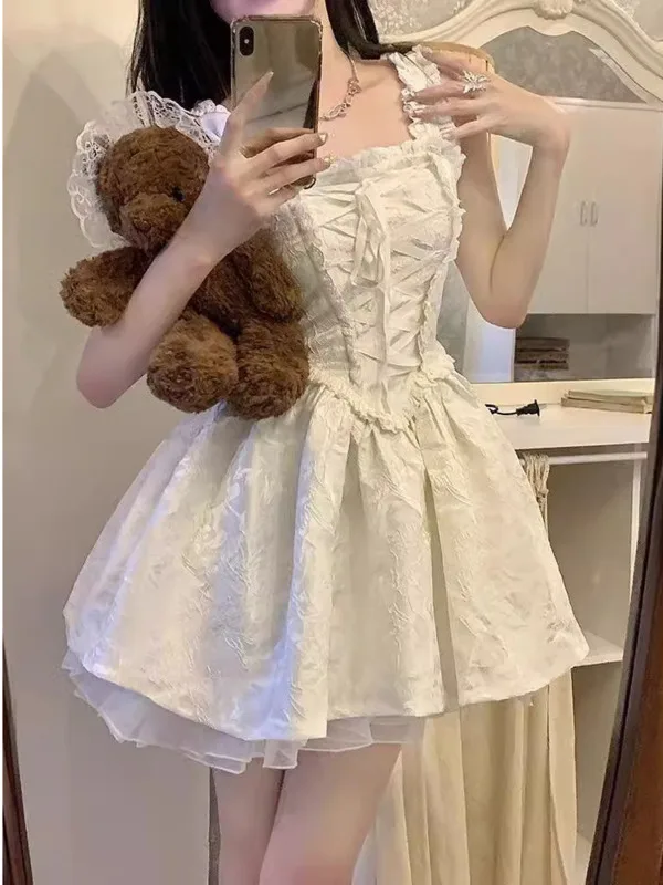 Женское белое платье Y70Z