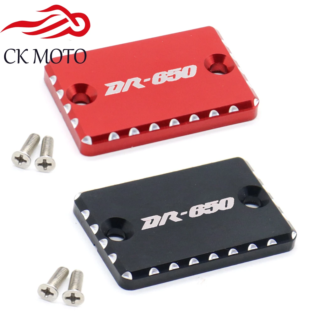 Motorcycle Brake Fluid Reservoir Cap For SUZUKI DR650 R/S/SE 1990-2020 Front Brake Cylinder Cover DR650R DR650S DR650SE DR 650