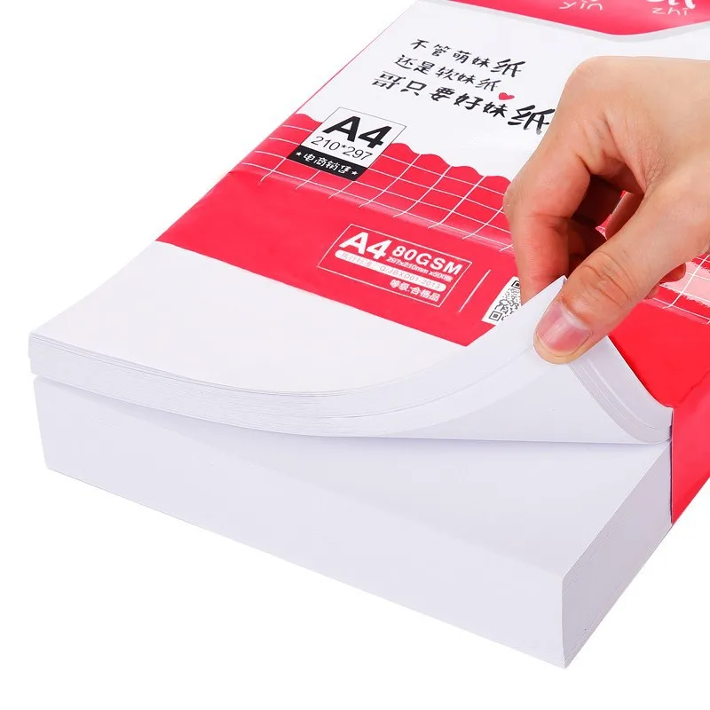 500 Sheets Printer Paper A4 Svetocopy Copy Multipurpose White Carbon 80g Office School Stationery Organizer Writing Wholesale