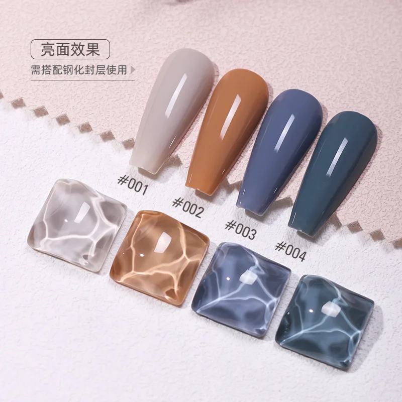 

4 Colors Nail Gel Polish 8ml Soak Off Uv Led Long Lasting Summer Varnish Gel for Manicure Nail Art Polish Gel Lacquer Supplies