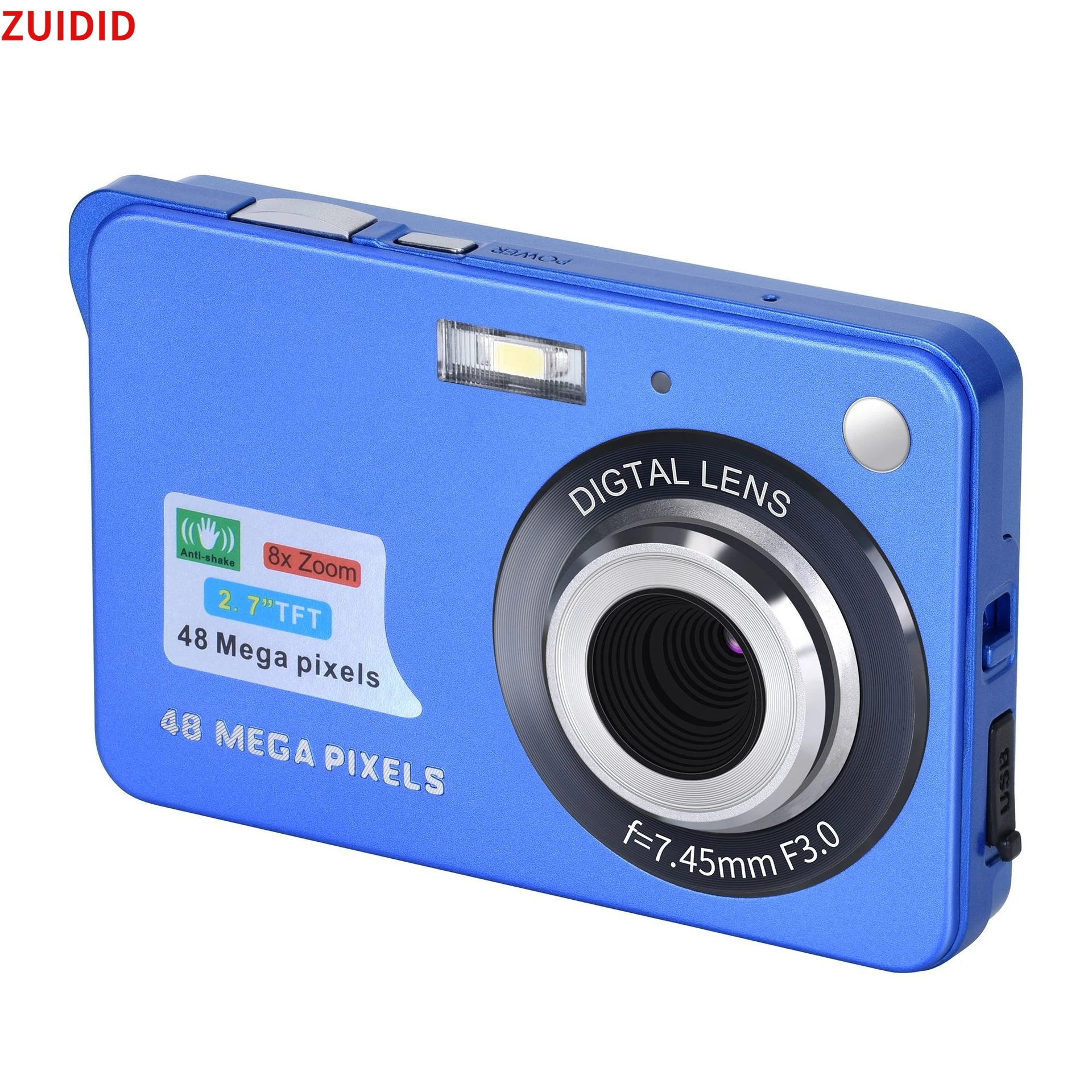

48 megapixel HD ordinary digital camera home selfie card machine mini DC4800