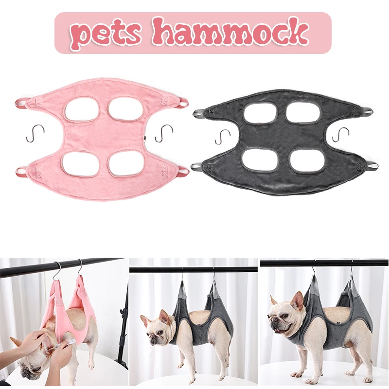 

Pet Grooming Hammock Drying Dog Hair Pet Restraint Bag Dog Sling for Teeth Care Ear Care Pet Grooming Helper TSL1