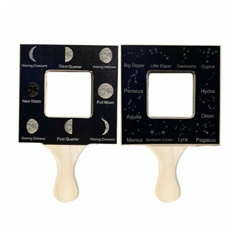 Натуральный поисковик для малышей деревянная ручная игрушка двусторонняя доска