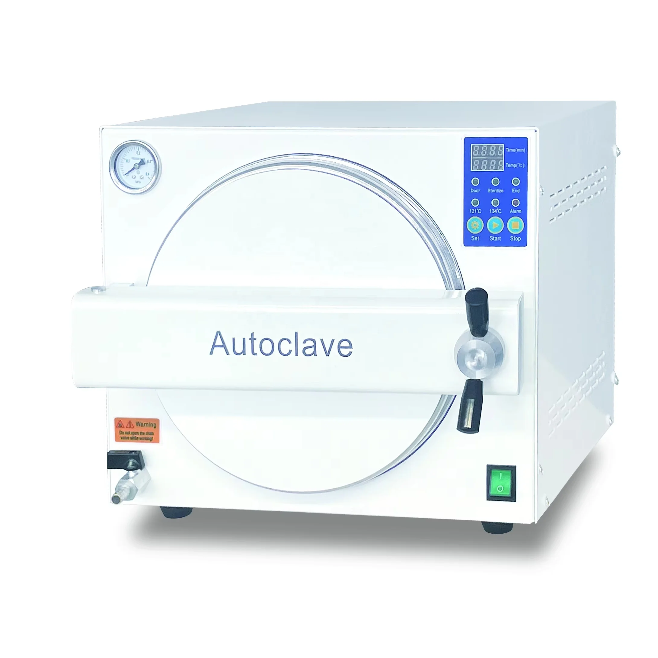 MKR MEDICAL Портативный цифровой электрический стерилизатор класса B 18 л