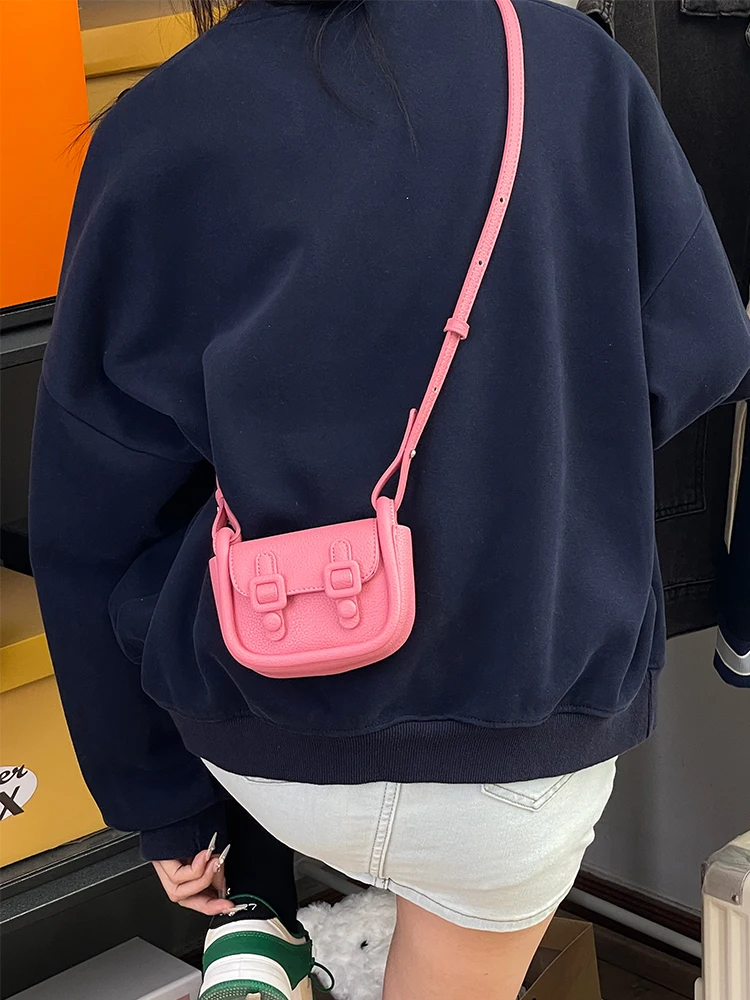 Модная женская нишевая дизайнерская мини-сумка новая осенне-зимняя маленькая