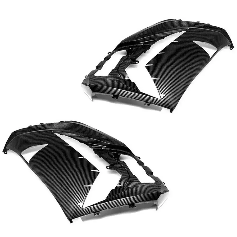 Цвет углеродного волокна боковая рамка обтекатель указателя поворота для Kawasaki