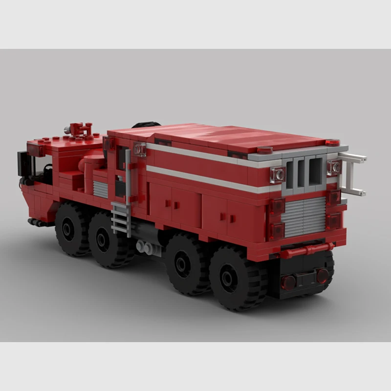 Impression Oshkosh HEMTT пожарная машина кирпичи сверхмощный пожарный автомобиль блоки