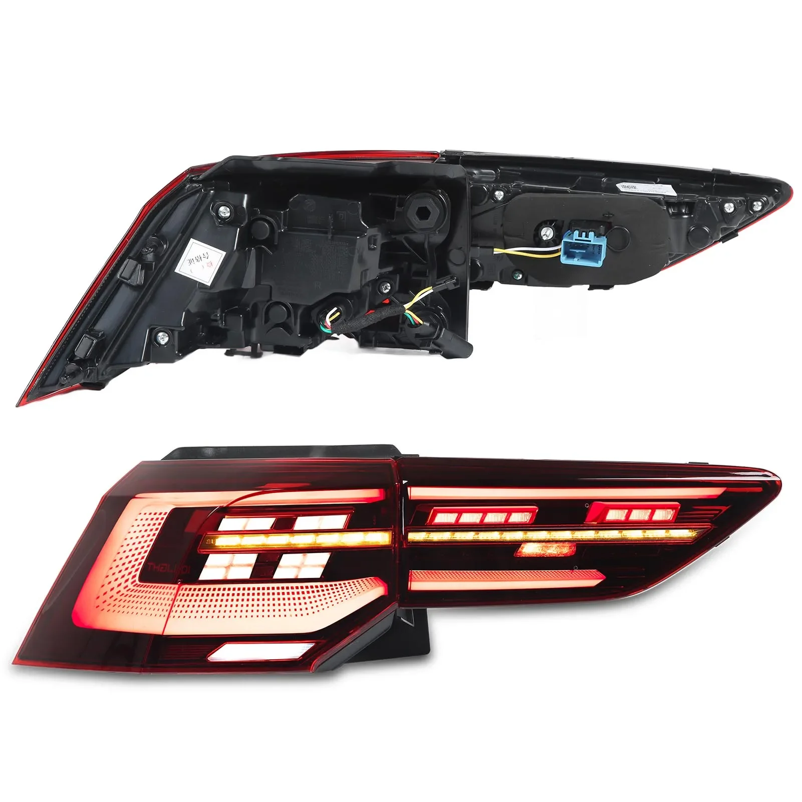 Для Golf Mk8 Standard 2021 + 1 пара левая и правая лампы в сборе с детской лампой