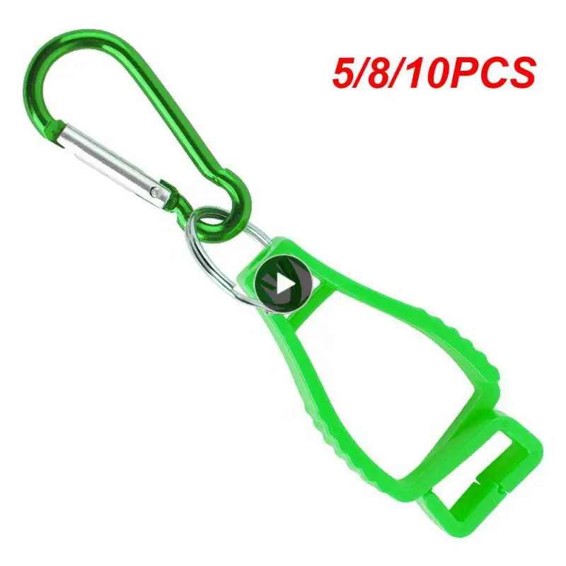

5/8/10PCS Plastic Safety Glove Holder Working Gloves Clips Belt Loop Labor Construction Glove Clip Work Clamp Safety