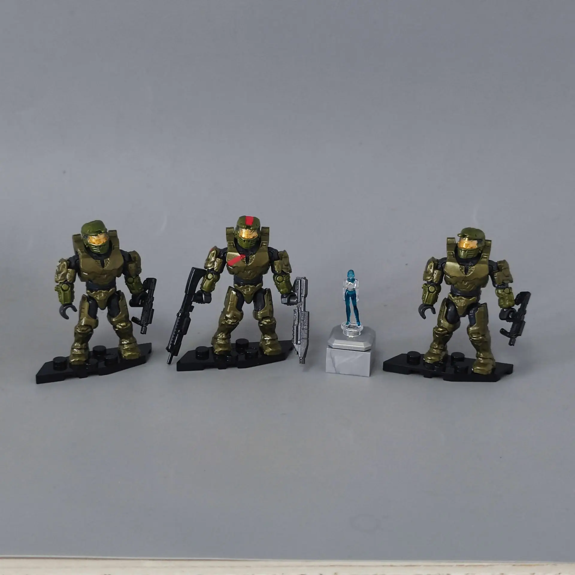 Фото Mega Bloks ODST бак брют Мастер Шеф Охотник пилот свободная мини Экшн-фигурка игрушка №1