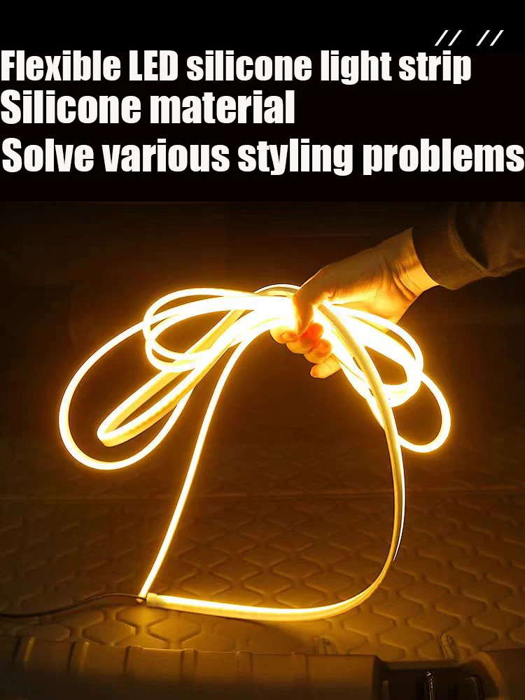 BYD ATTO3 оформление заднего вида атмосфера для багажника освещение видео и