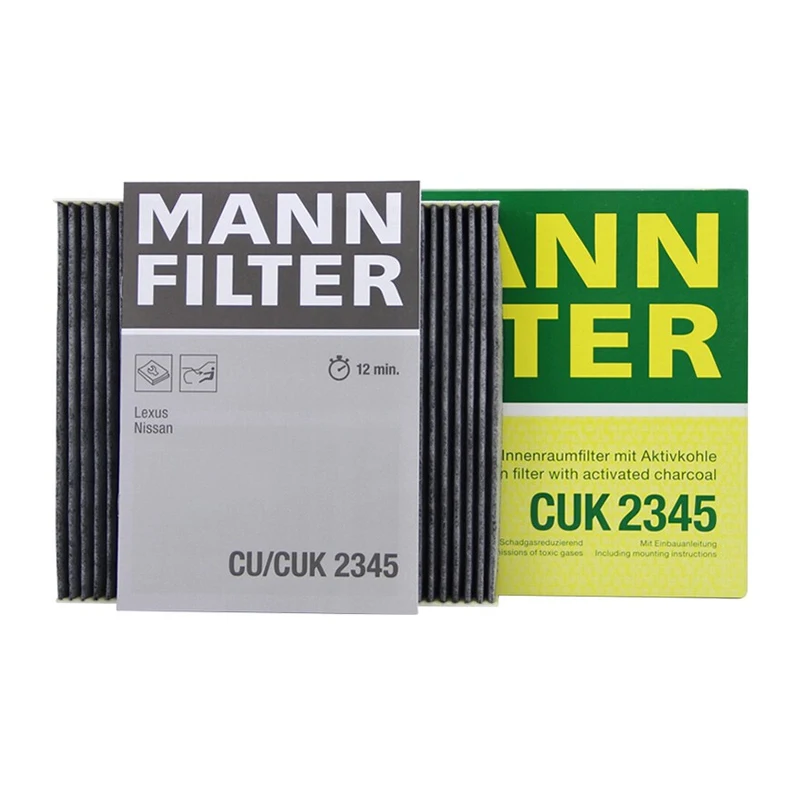 MANN FILTER CUK2345 салонный фильтр для LEXUS GS200t 250(GRL11) 300h 450h(Hybrid) IS(XE30) RC200t 27891-BM400 27891-BM401-KE