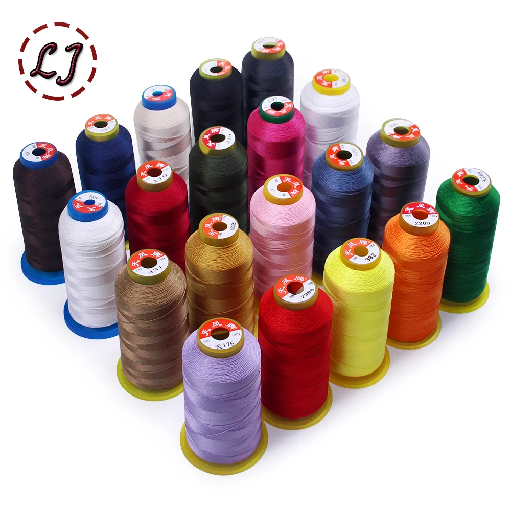 Высококачественная брендовая высокопрочная нить 800 м 300D/3 для швейной машины