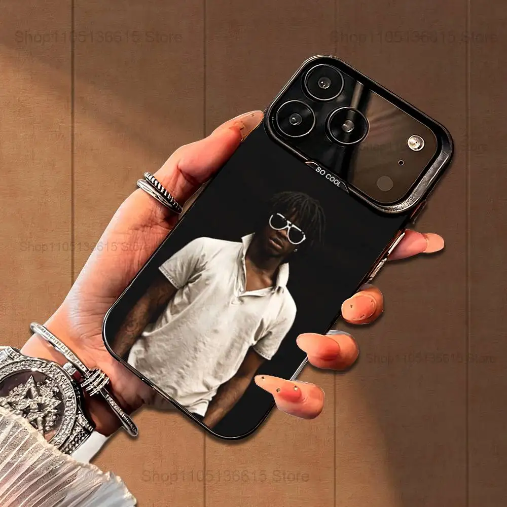 Фото Чехол Rapper C-CHIEF K-KEEF для iPhone 16,15,14,17,13,12,11, Mini, Pro, SE, XS, MAX, черный матовый силиконовый чехол №3