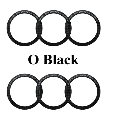 

6pcs Metal Plate Sticker For Magsafe Wireless Charging ring Universal Magnetic Car Phone Holder Iron Sheet Ring For iphone 13 12