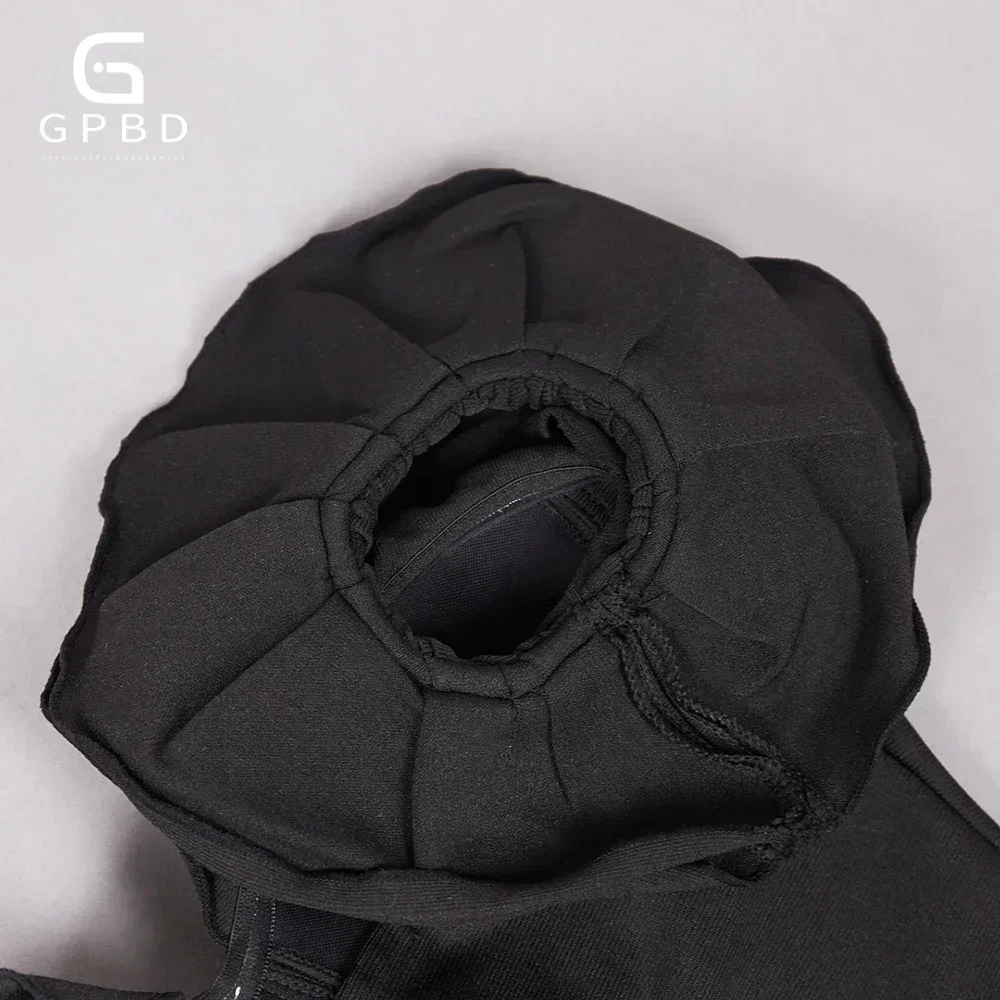 Сексуальный женский топ с открытыми плечами и рюшами на эластичной повязке