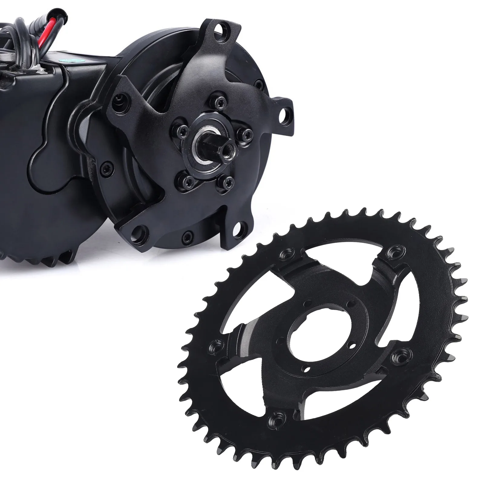 Звездочка из алюминиевого сплава премиум-класса 40T 42T для BAFANG двигателя BBSHDM625 MidDrive