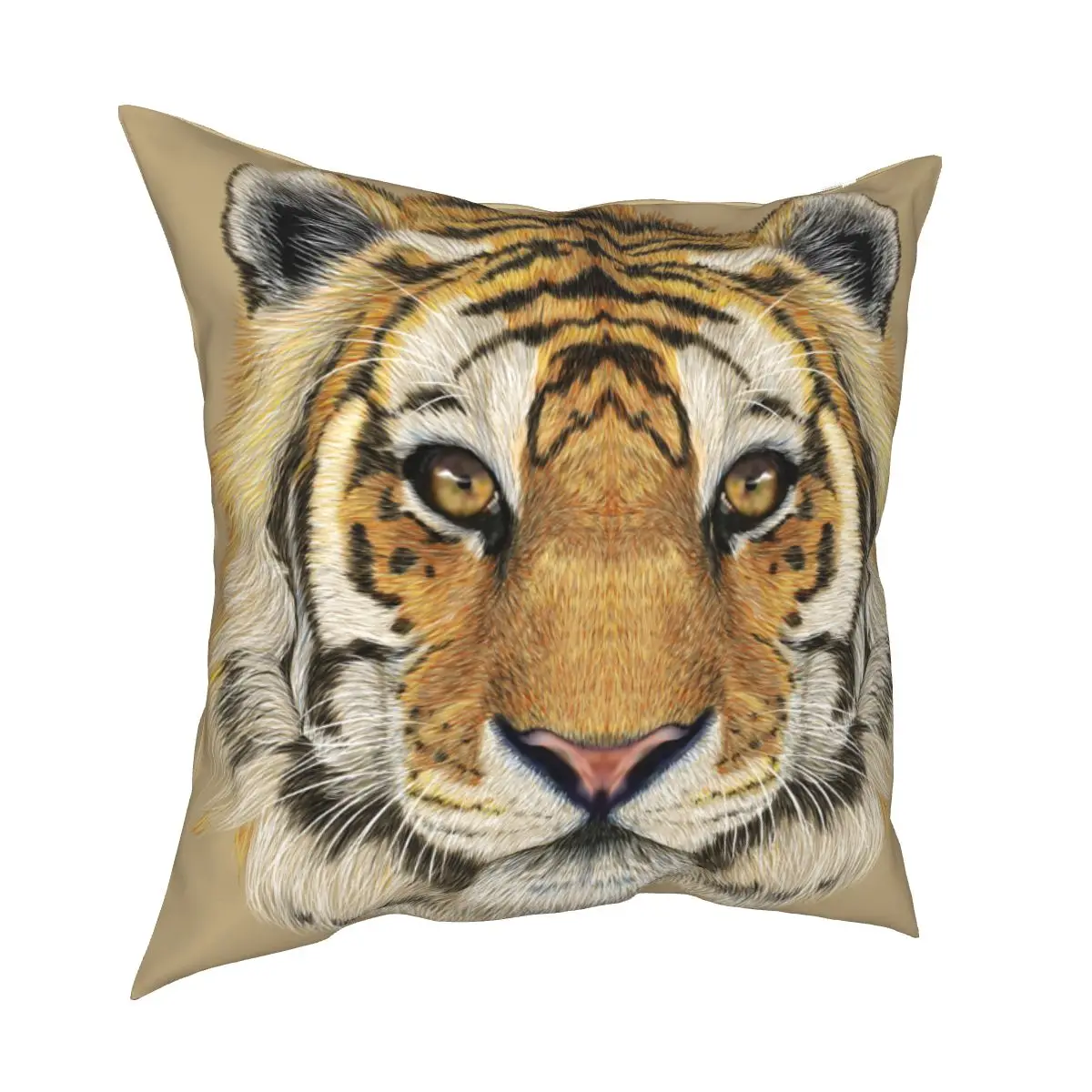 

Тигровый чехол для японской подушки, мягкий чехол для подушки, Подарочный чехол для диванной подушки King of the Forest, чехол для дома с двусторонн...