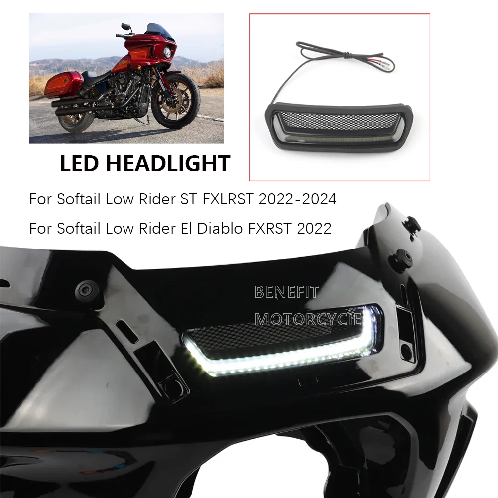 Для Harley Softail Low Rider ST El Diablo FXRST FXLRST 2022 2024 НОВЫЙ мотоцикл Белый Tracer Черный