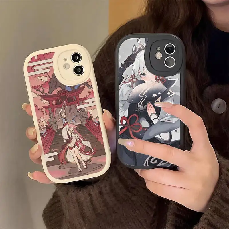 

Genshin Impact Game Phone Case Hard Leather Phone Case for iPhone 13 12 Mini 11 14 Pro Max Xs X Xr 7 8 Plus 6 6s Se 2022 Cover