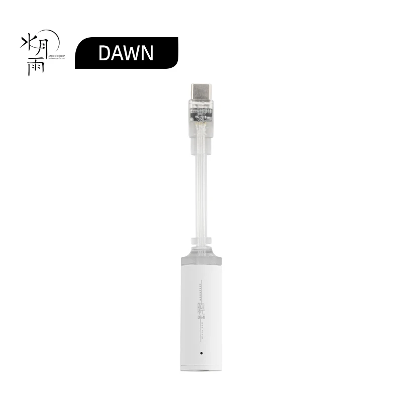 

MoonDrop DAWN Portable Amplifier Full Balanced High-Performance Mini USB DAC/AMP Support DSD256 4.4mm Balanced USB Type-C