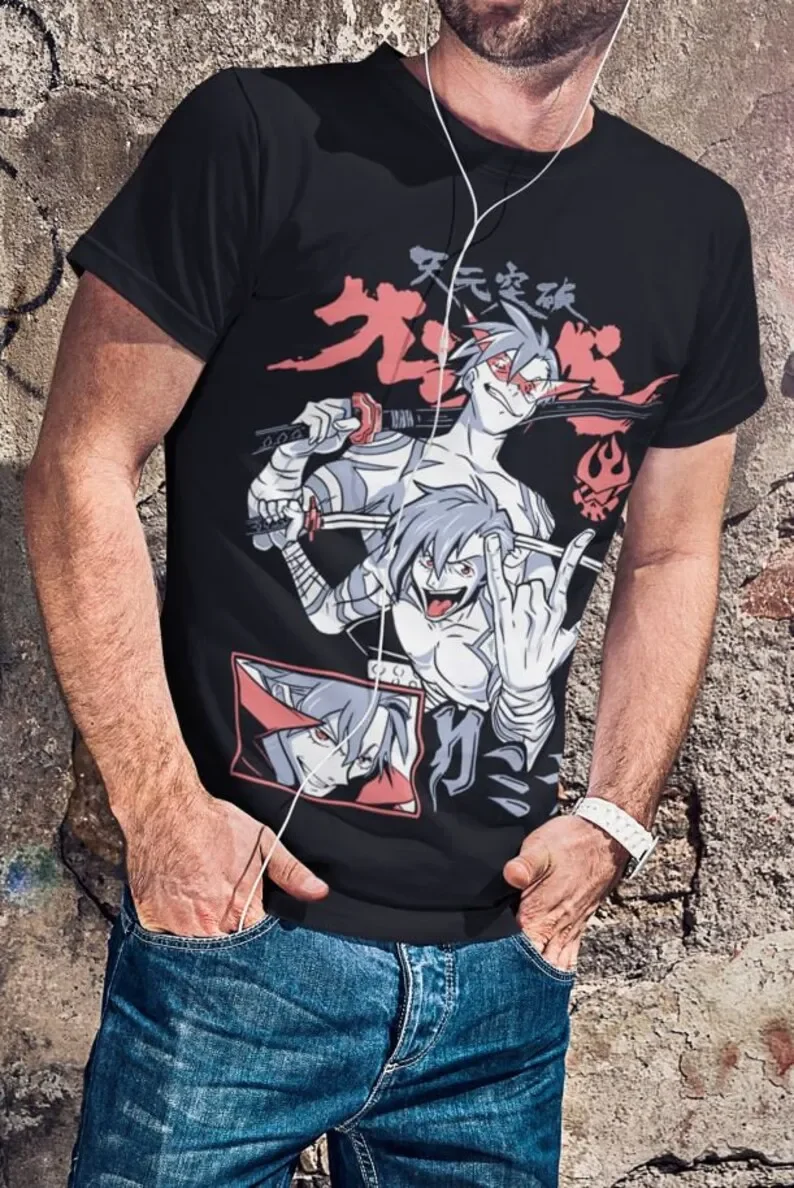 Фото Футболка Kamina Tengen Toppa Gurren Lagann №2