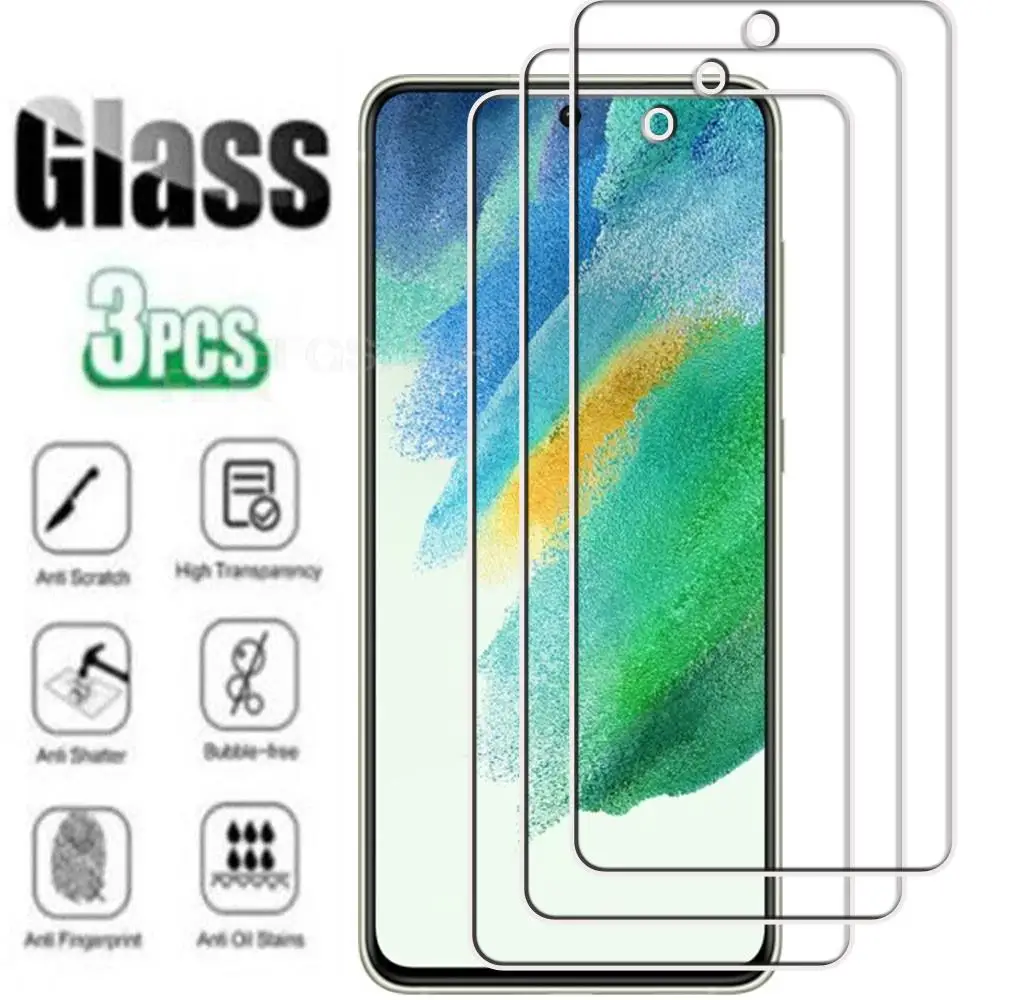 Защитное закаленное стекло HD для Samsung Galaxy S21 FE 5G 6,4 дюйма