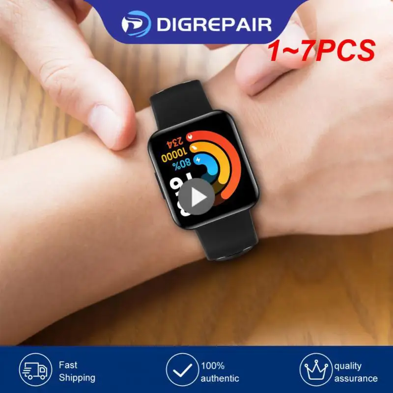 

Ремешок силиконовый для наручных часов Mi Watch Lite 3 2 Mi poco, 1-7 шт.