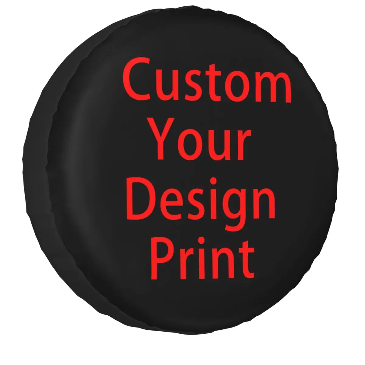 

Custom Your Design Print Spare Tire Cover for Jeep SUV Customized Logo Printed Car Wheel Protector Covers Inch