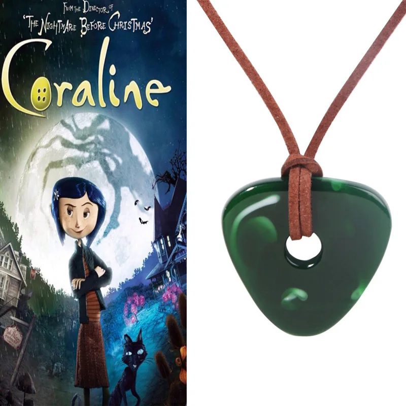 Ожерелье для косплея Коралина и секретная дверь ожерелье-чокер с подвеской