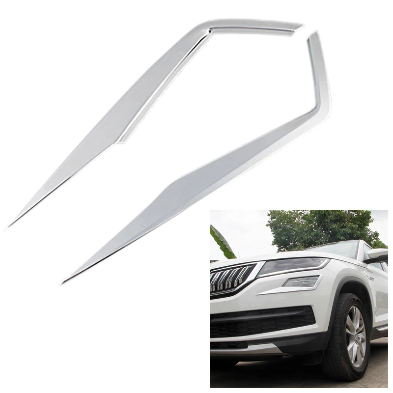 Передние противотуманные фары для автомобиля веко полоса бровей молдинговая