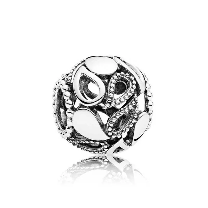 

Аутентичный женский браслет, ажурный браслет в виде слезы, подходящий для браслета Пандоры, подарочные украшения «сделай сам»