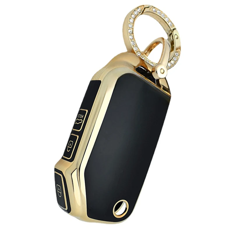 

Чехол-книжка для автомобильного ключа из ТПУ для Kia Seltos 2021 2022 Cerato K3 GT Carnival K5 Niro Soul Forte 2019 2020 2021 Sportage 2021 2022