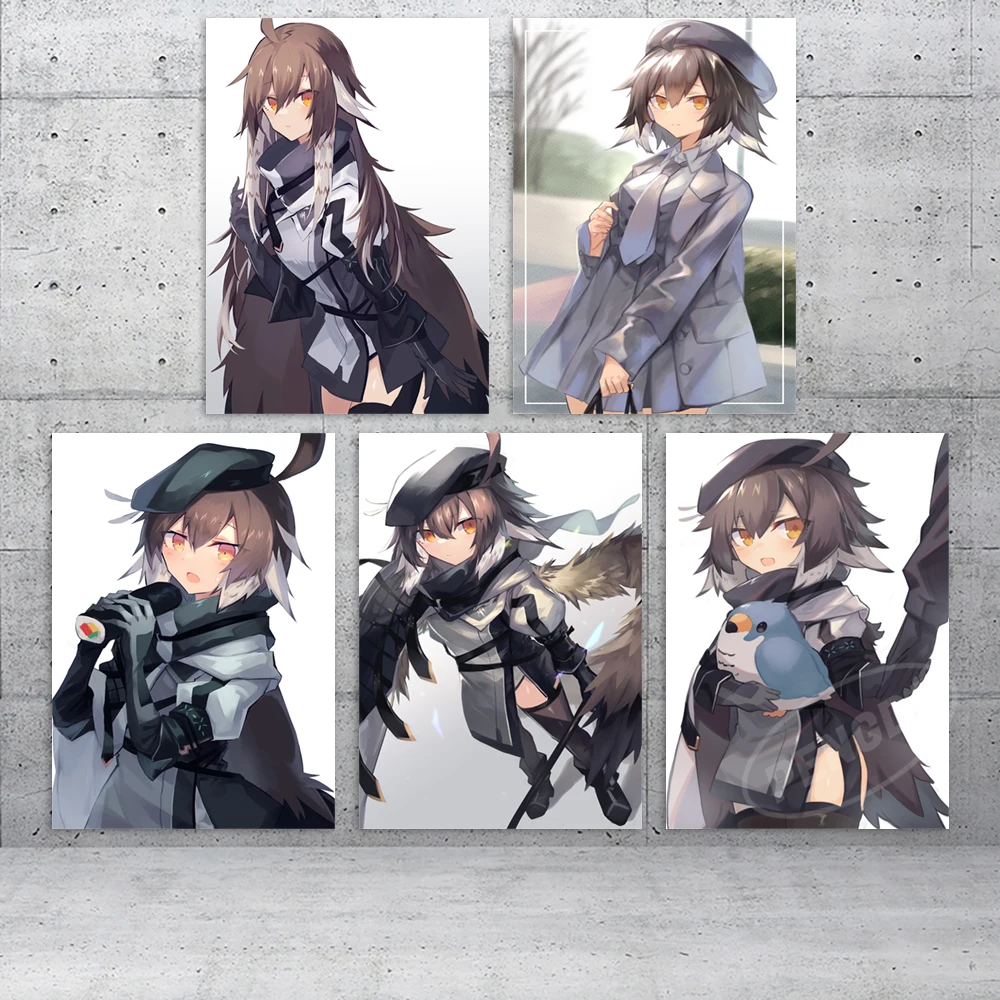 

Wall Artwork Arknights Pictures HD Prints Plume Poster Home Decor Game Canvas Painting Christmas Gift Modular Bedside Background