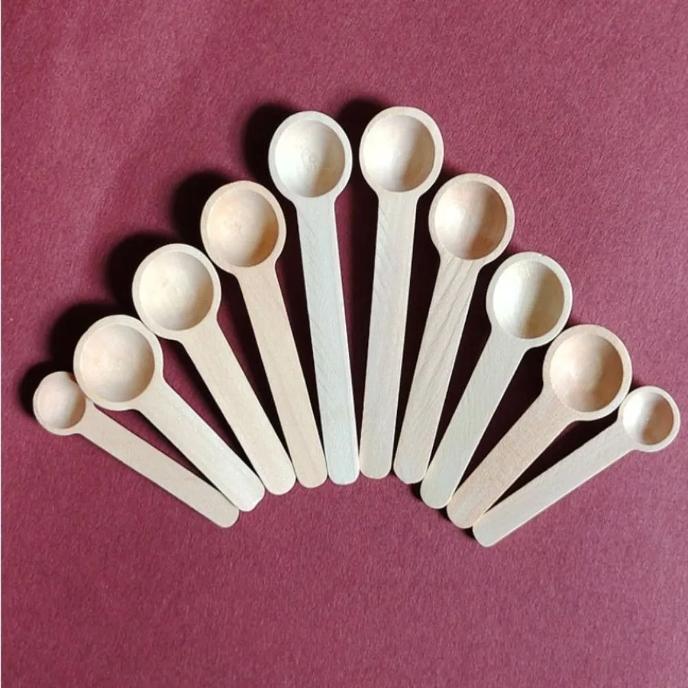 Экологичная деревянная ложка новинка портативная без добавок креативная