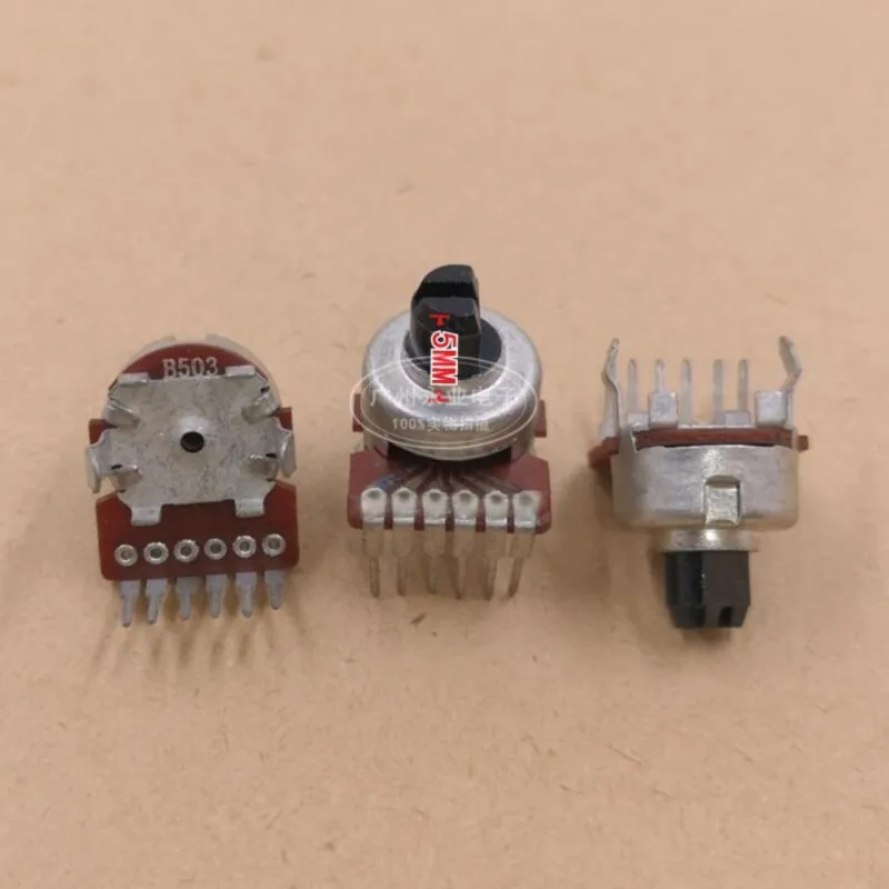 Усилитель мощности B50K B503, 5 шт., тип 121, один ряд, 6 футов, усилитель звука, маленький потенциометр, Полуось, длина 5 мм f