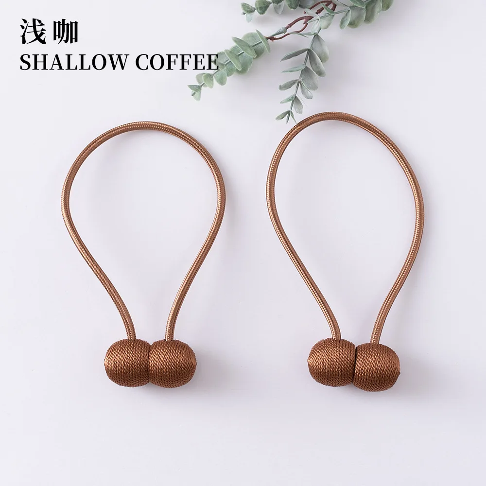 Магнитные зажимы для штор из полиэстера, 2 шт.