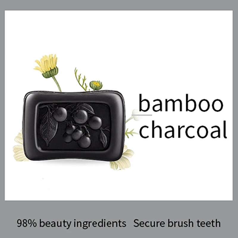 

Oil control refreshing acne cleansing bamboo charcoal soap oily skin deep cleansing essential oil face soap