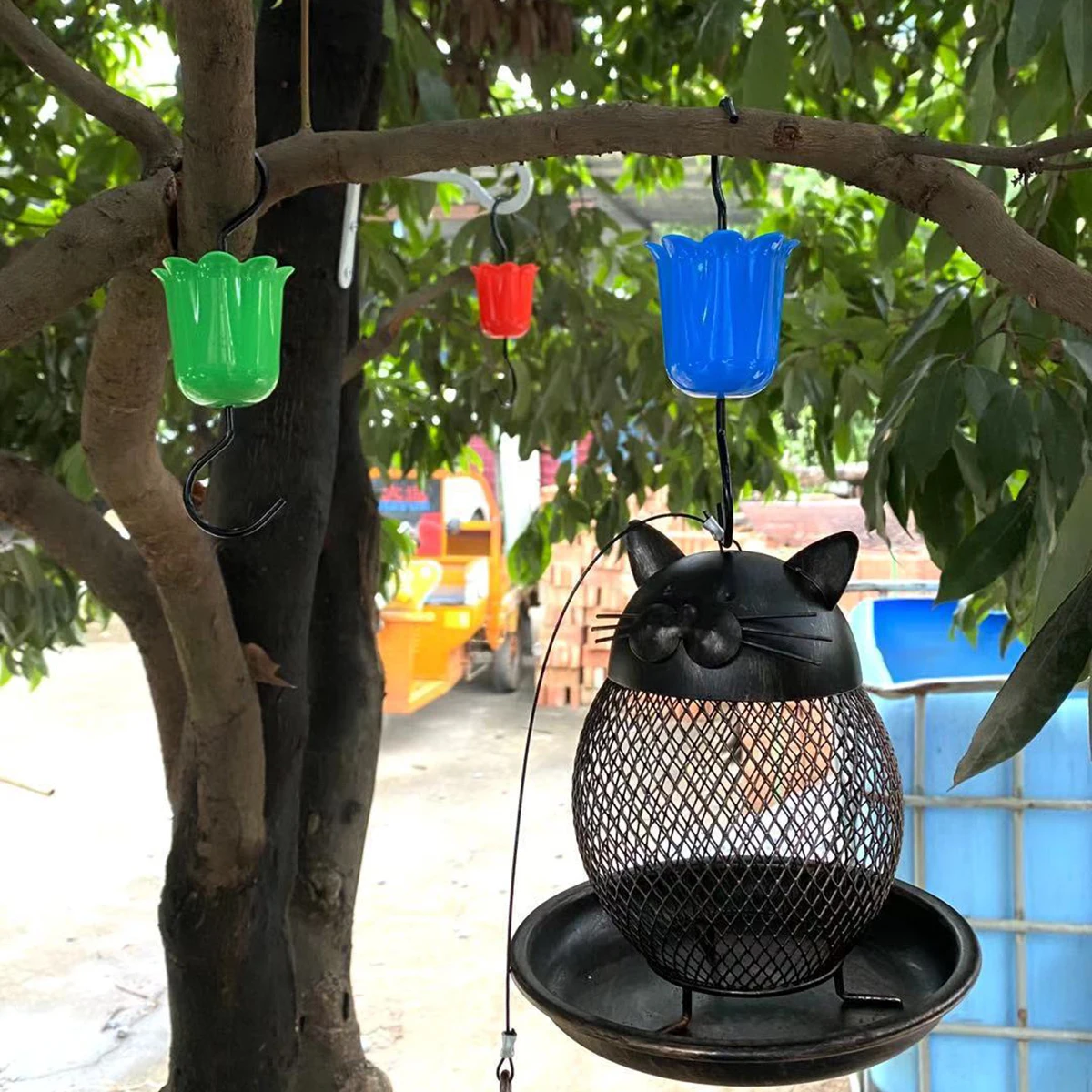 Защита от муравьев для кормушки колибри крючок с щеткой аксессуар птиц уличной