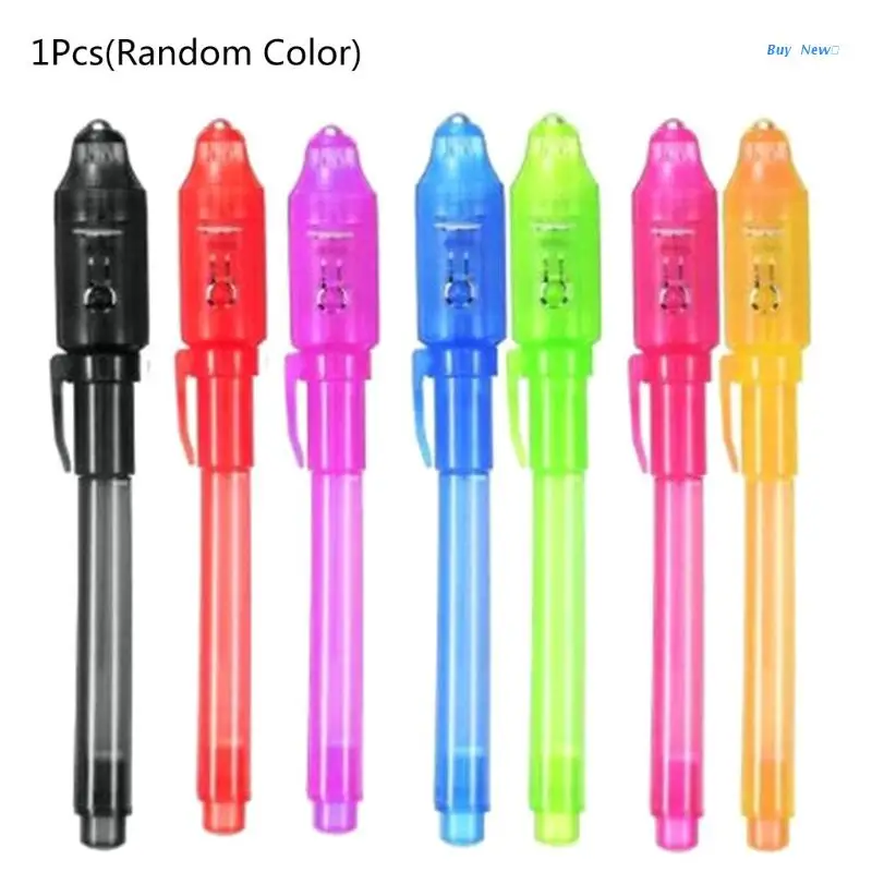 

Волшебная чернильная ручка, невидимая чернильная ручка, портативная ручка для проверки денег с УФ-светом, подарок на Хэллоуин, Рождество дл...