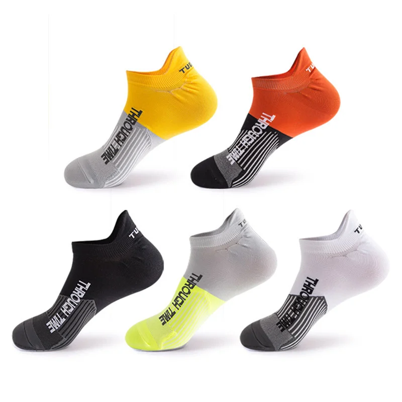 

2022 New Spring Summer Men Women Sports Running Socks Thin Breathable Fitness
