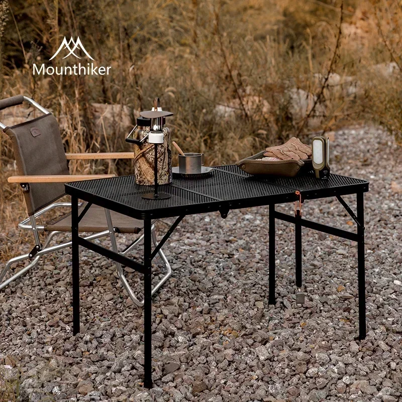 Mounthike уличный складной стол из алюминиевого сплава портативный с регулируемой