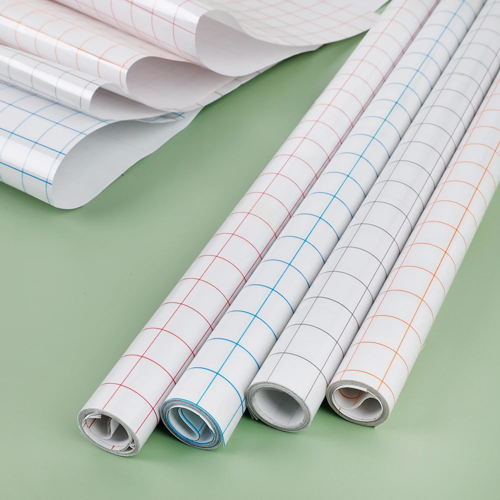 

30x100cm Clear Transfer Paper with Grid Alignment for Cricut Self Adhesive Vinyl Transfer Sheet for Decals Crafts Stickers New