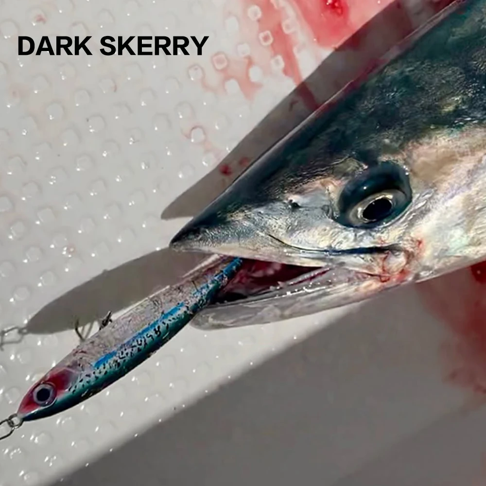 Фото Воблер-слайдер DARK SKERRY Flying Slider Pencil Lure 110мм/39г, бионическая искусственная приманка, специально разработанная для ловли крупной рыбы, 4X # 2 тонущих воблера №5