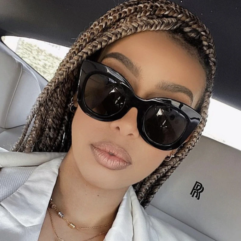 Классические круглые женские солнцезащитные очки dyymj в большой оправе роскошные