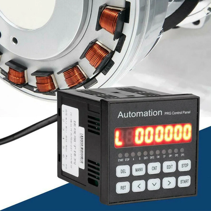 

Black 40Khz Single Axis CNC Servo Stepper Motor Motion Programmable Controller